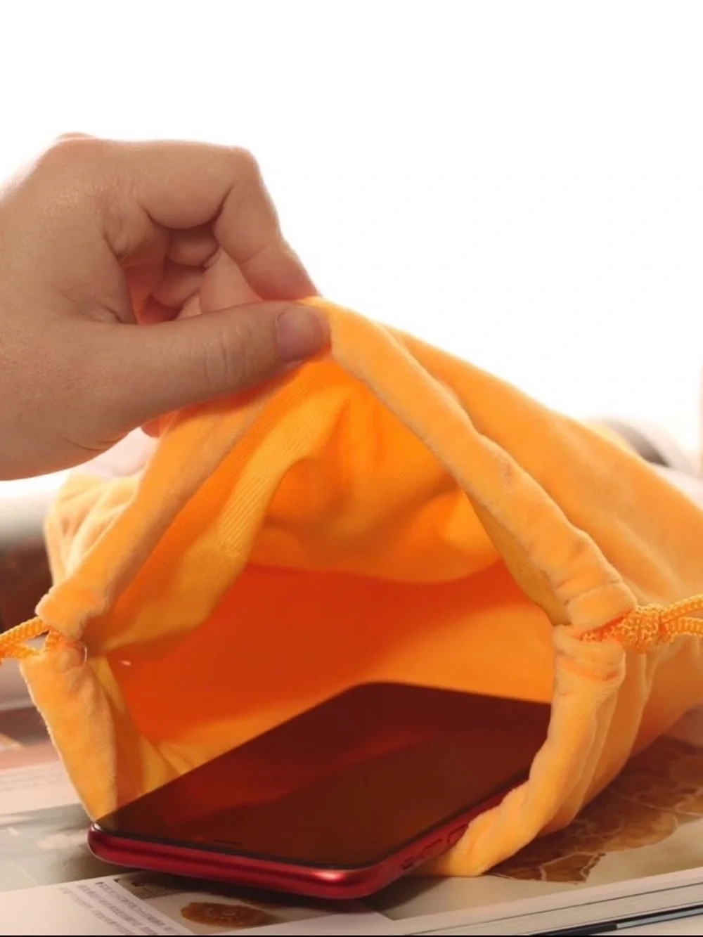 Brand new Gudetama drawstring bag